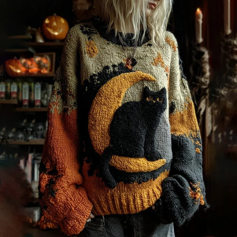 Ghoul Gang | Pull d’Halloween citrouille pour hommes