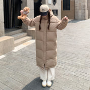 Eleanor Smith | Pink Longline Puffer Coat