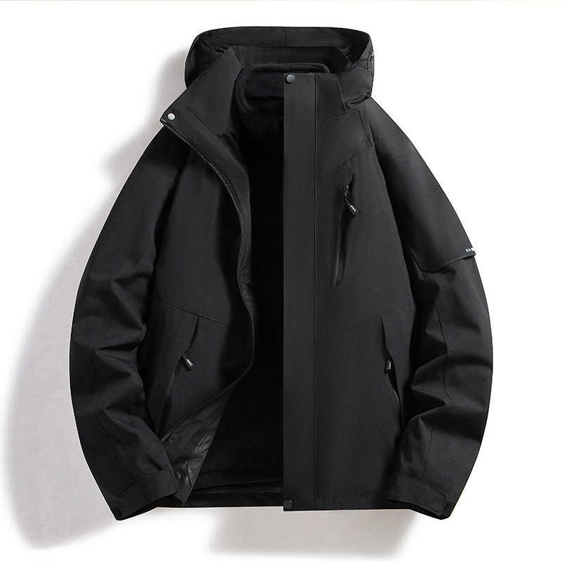 Penelope Davies | 3-in-1 Colour-Block Waterproof Jacket