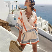 Isla Kensington | Boho Two Piece Shorts Set For Women
