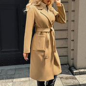 Charlotte Robinson | Belted Longline Wool Coat