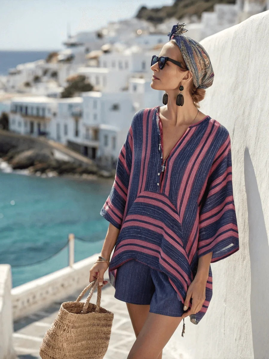 Isla Kensington | Boho Two Piece Shorts Set For Women