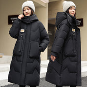 Verity Griffiths | Detachable Hood Longline Puffer Coat