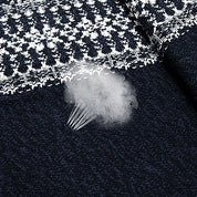 James Sinclair | Gilet zippé en maille à motif nordique