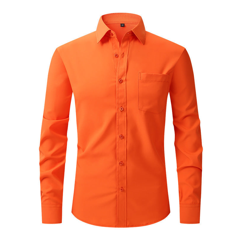 Edward Clarke | Classic White Formal Shirt Long Sleeve