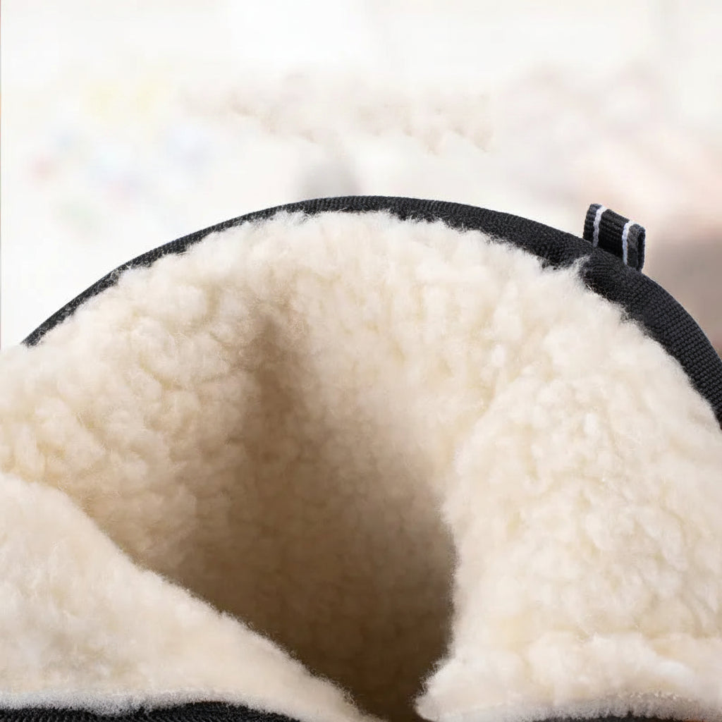 Winifred Ashcroft | Waterproof Mid-Calf Snow Boots with Plush Lining