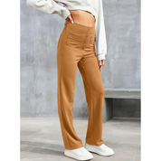Amelia Kensington | Pantalon taille haute à jambes larges