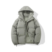 Millicent Turner | Hooded Zip-Front Puffer Jacket