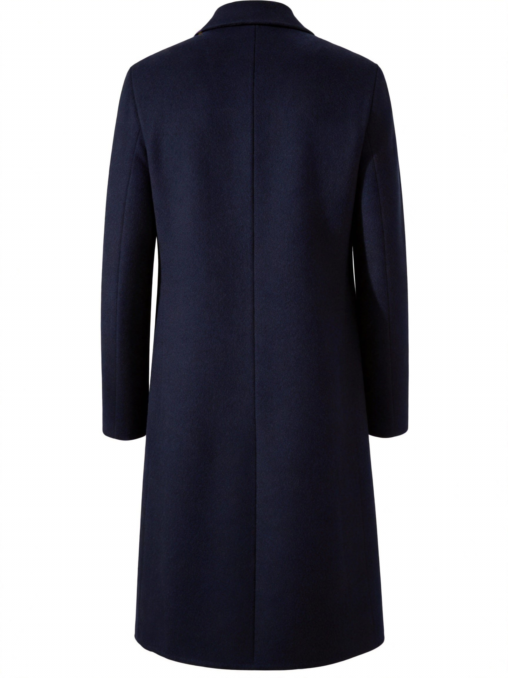 Matilda Harrison | Navy Tailored Longline Overcoat