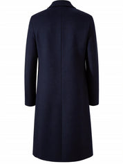 Matilda Harrison | Navy Tailored Longline Overcoat