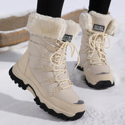 Verity Edwards | Bottes de neige imperméables à bordure en fausse fourrure