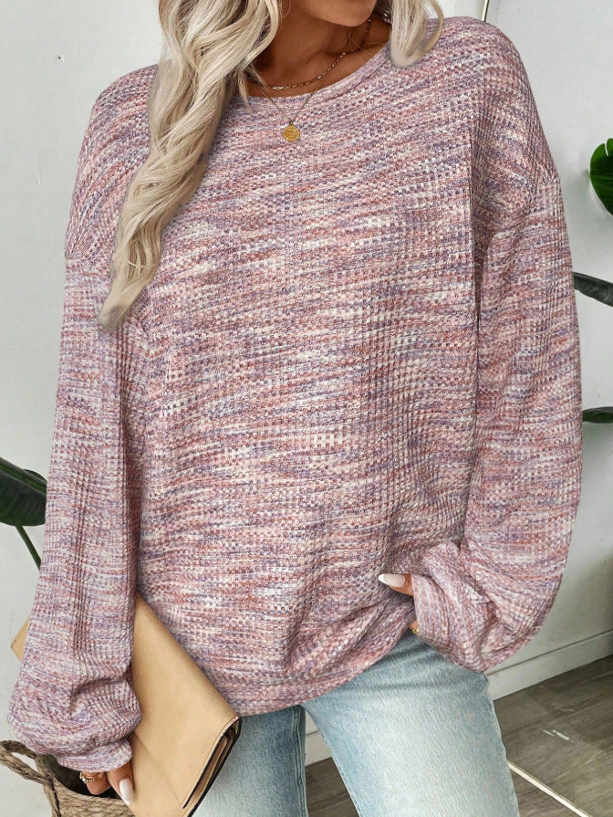 Amelia Taylor | Round Neck Loose Knit Sweater