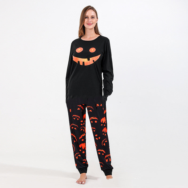 Glowing Grin | Pumpkin Halloween Pyjamas For Women