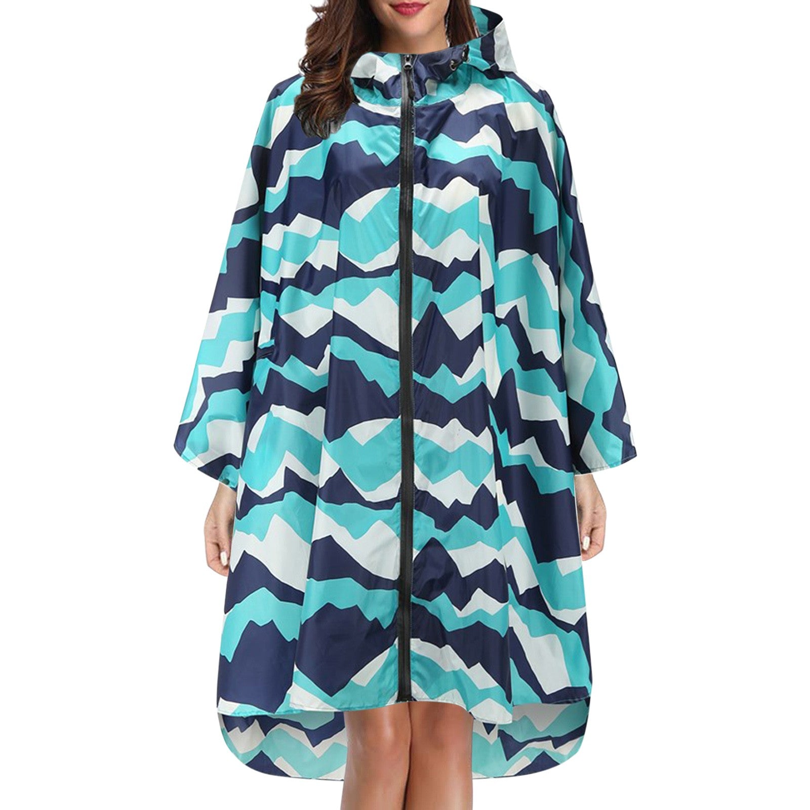 Cressida Fenwick | Waterproof Hooded Poncho Raincoat