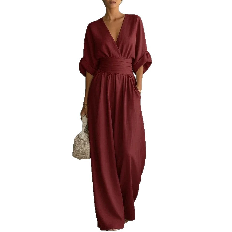 Isabelle Monroe | Elegant Wide Leg Jumpsuit For Women