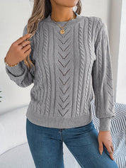 Alice Hughes | Pull texturé en maille torsadée