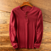 Henry Davies | Soft Henley Neck Shirt for Men