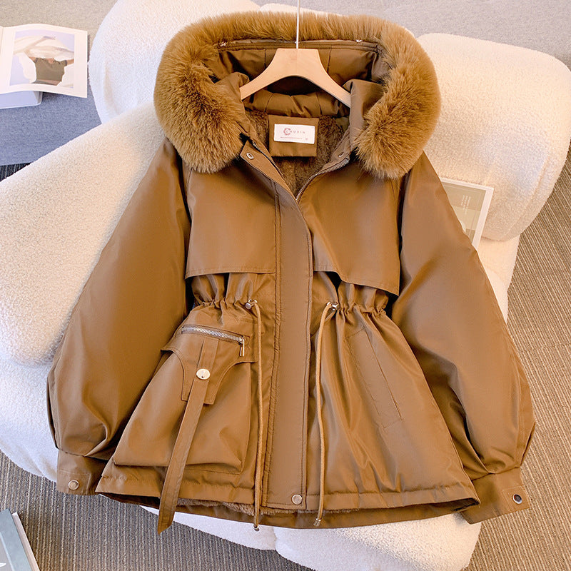 Eleanor Scott | Faux Fur Hood Padded Parka Coat