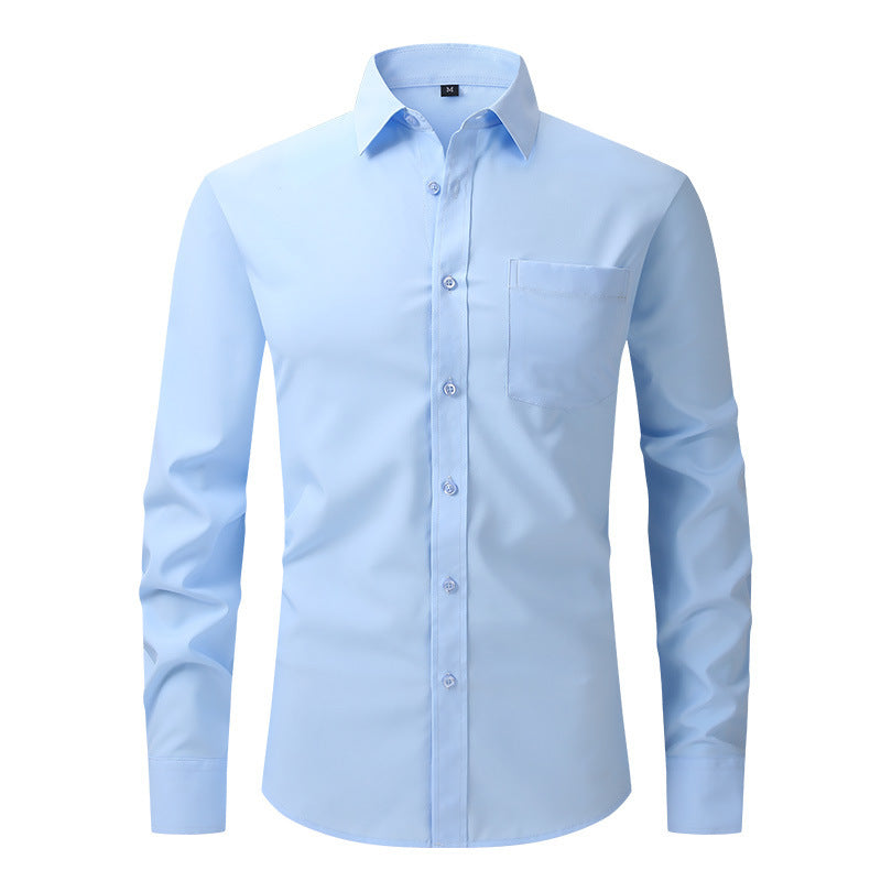 Edward Clarke | Classic White Formal Shirt Long Sleeve