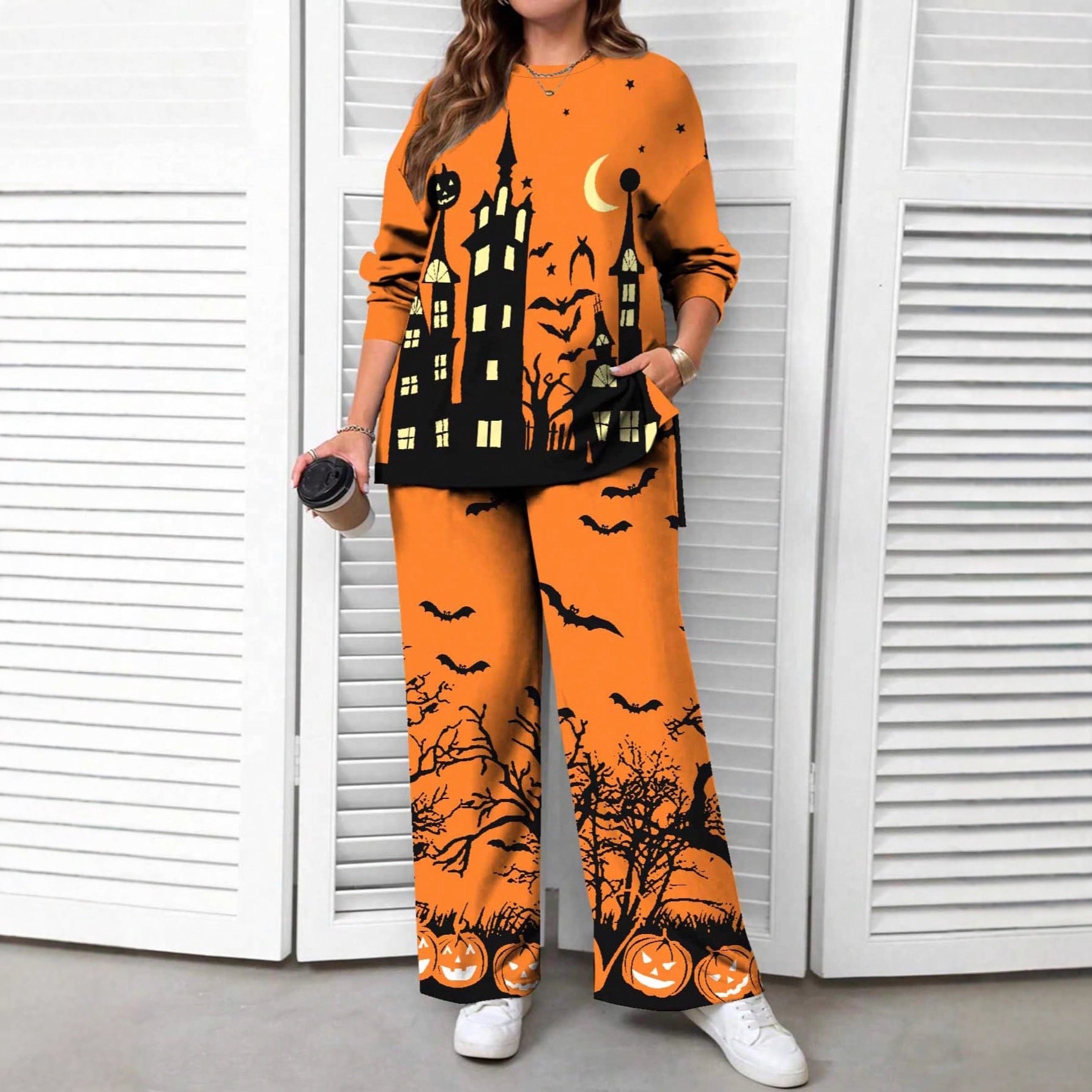 Haunted Manor | Haunted House Halloween Pyjamas For Women