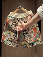 Julian Whitmore | Artistic Printed Summer Shorts