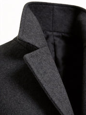 Matilda Harrison | Navy Tailored Longline Overcoat