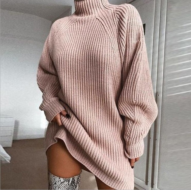 Isobel Fairweather | Robe pull courte à col roulé pour femme