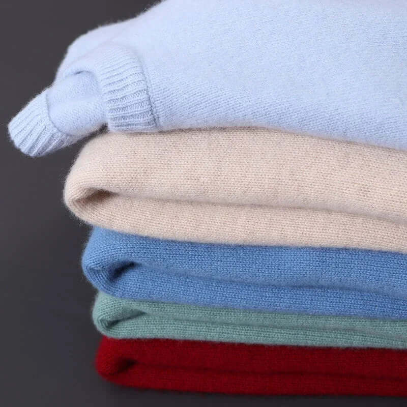 Oliver Bennett | Pull en maille douce et luxueuse à col rond pour homme