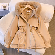 Eleanor Scott | Faux Fur Hood Padded Parka Coat