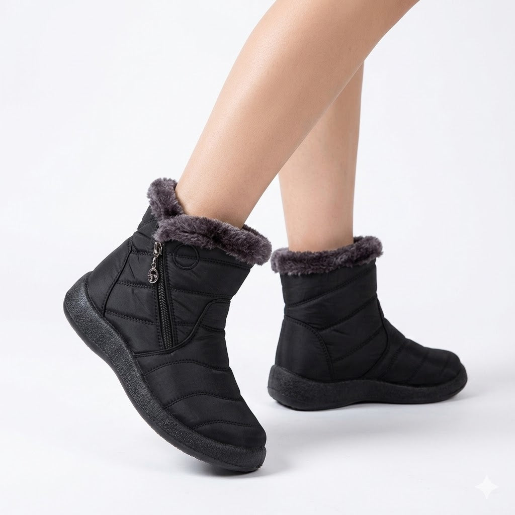 Edith Marlow | Bottines de neige imperméables doublées de fourrure