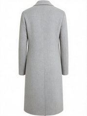 Matilda Harrison | Navy Tailored Longline Overcoat