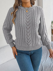 Alice Hughes | Pull texturé en maille torsadée