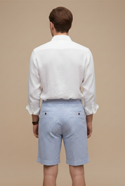 Oliver Kensington | Striped Tailored Shorts For Men