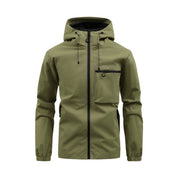 Daniel Ashworth | Veste utilitaire pour homme à capuche et poches multiples