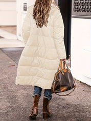 Isabelle Thornton | Reversible Sherpa-Lined Long Puffer Coat