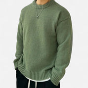 Felicity Brown | Sage Green Relaxed Fit Knit Sweater