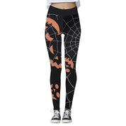 Miss Spooky | Skull Halloween Leggings For Women