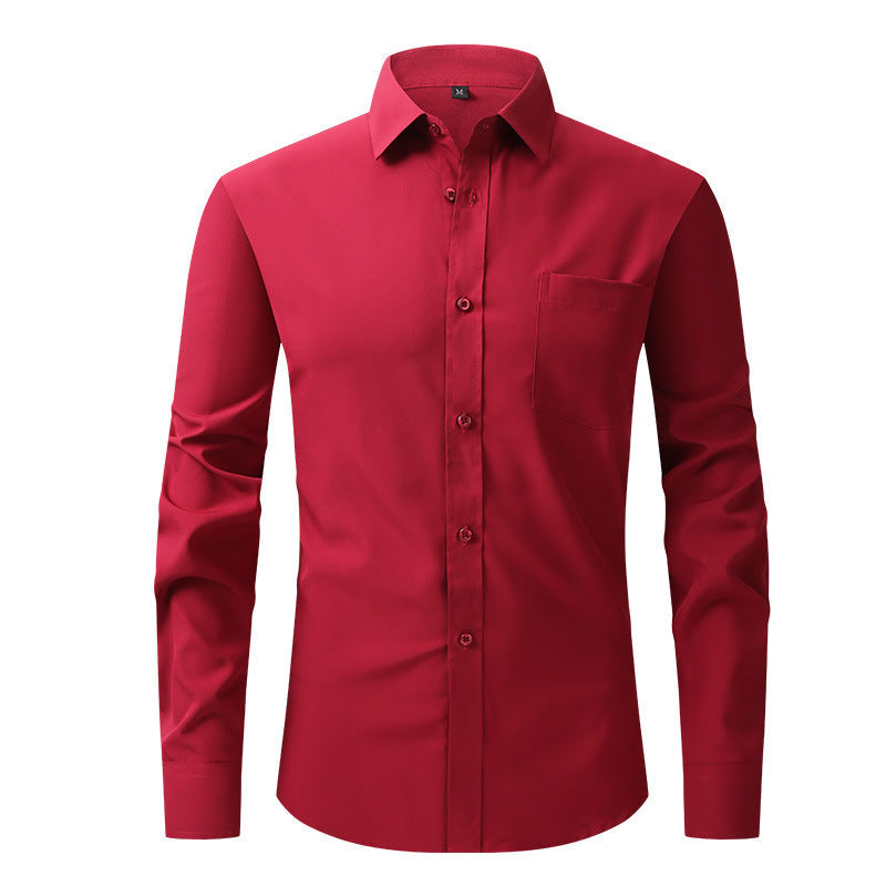 Edward Clarke | Classic White Formal Shirt Long Sleeve