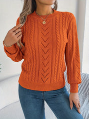 Alice Hughes | Pull texturé en maille torsadée