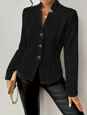 Daisy Scott | Waist-Defining Textured Blazer