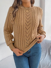 Alice Hughes | Pull texturé en maille torsadée