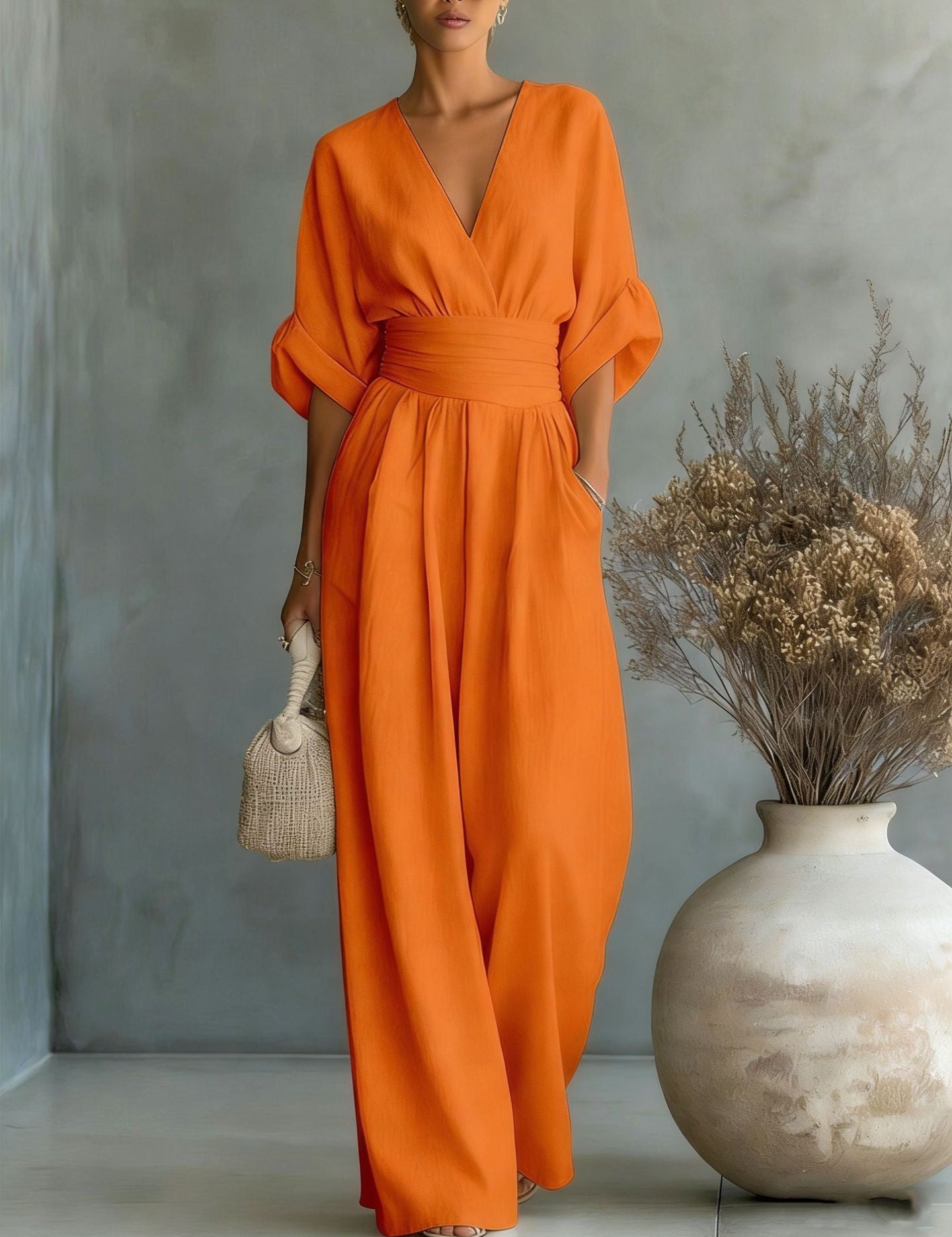 Isabelle Monroe | Elegant Wide Leg Jumpsuit For Women