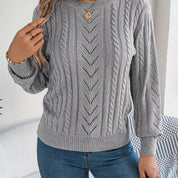 Alice Hughes | Pull texturé en maille torsadée