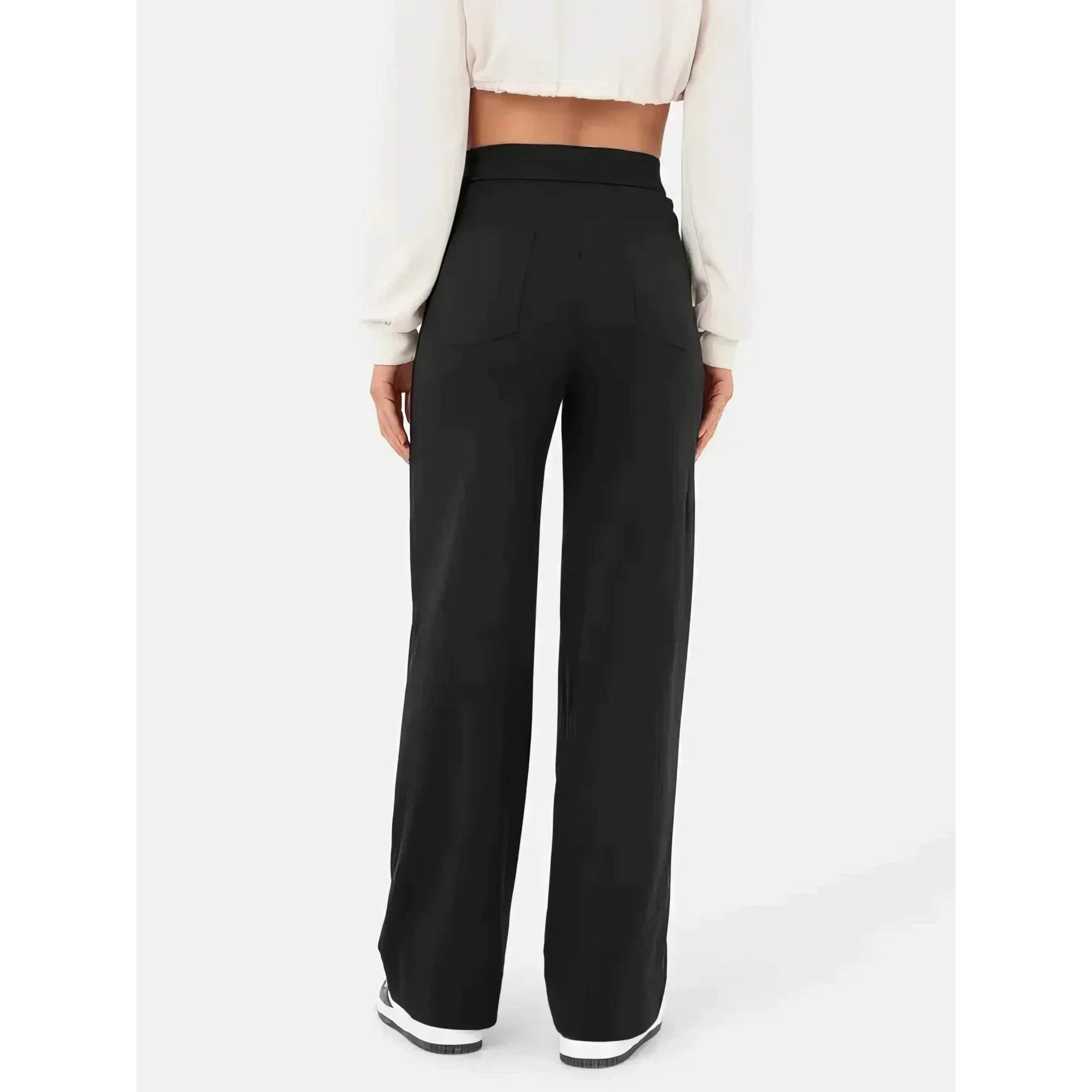 Amelia Kensington | Pantalon taille haute à jambes larges