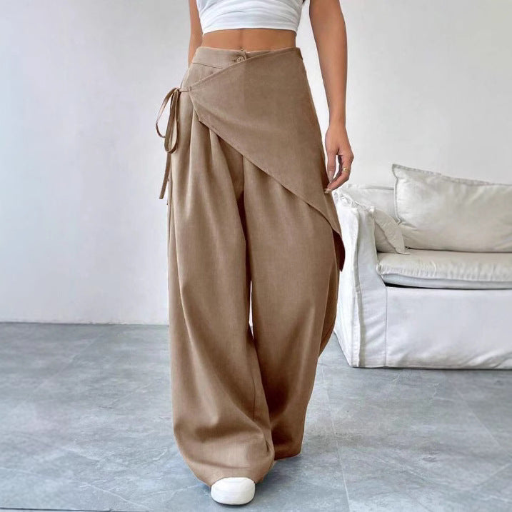 Valentina Sinclair | Pantalon large à nouer pour femme