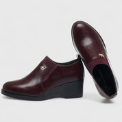 Rosalind Fairweather | Bottines Chelsea à talon compensé