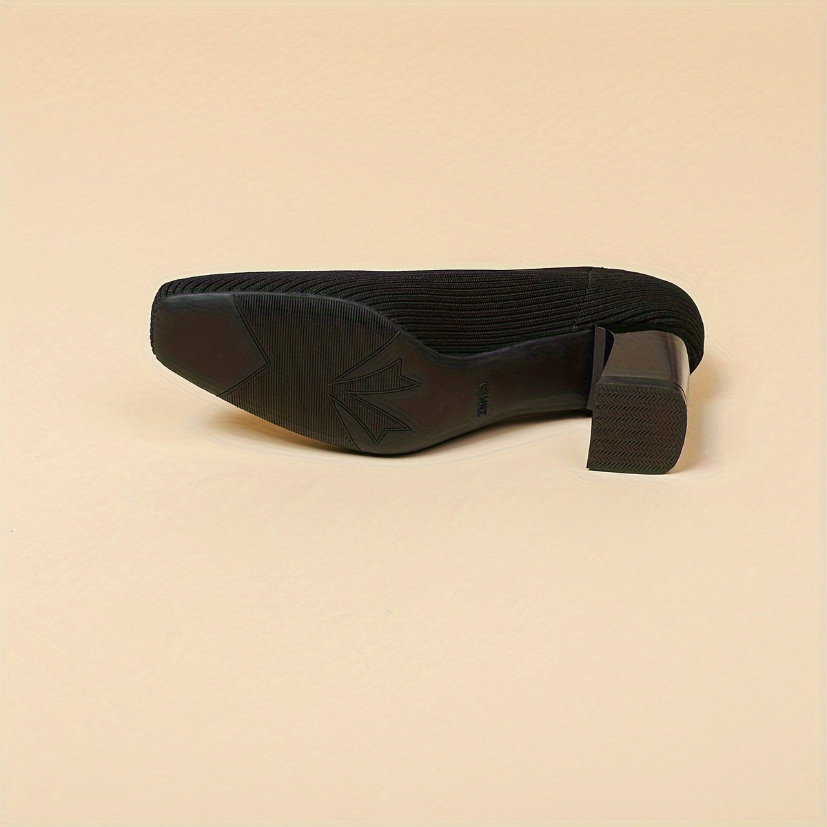 Cecily Clarke | Textured Block Heel Pumps With Arch Support