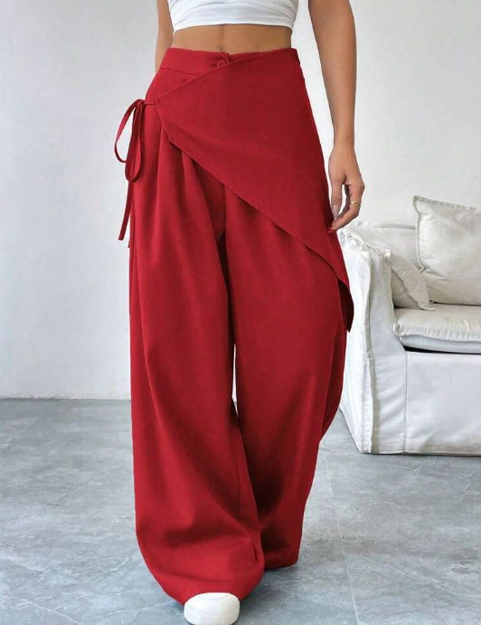 Valentina Sinclair | Wrap Wide Leg Trousers For Women