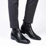 Theodore Baker | Minimalist Leather Chelsea Boots For Men