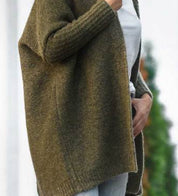Isla Turner | Oversized Hooded Knit Cardigan